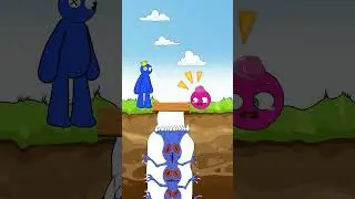 Daddy Long Legs rescues Mommyballs #shorts #animation #memes