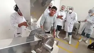 Molinos de martillo - UNALM - Elaboración de harina de maiz mote