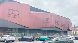 Микрогород в лесу  Печать на композите