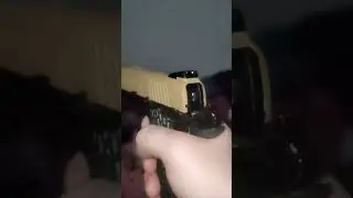 super slo mo of a hammer falling