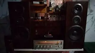 Pioneer Vsx-450 de 1976 e caixas Pioneer D55 relíquia ❤️