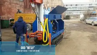 МГБУ ИНФ-25 сваекрут на гусеничном шасси