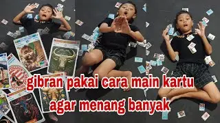 Gibran pakai trik tepuk kartu menang bayak permainan viral #tepukkartu #game #gamelama