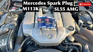 Mastering Spark Plug Swaps: Mercedes R230 SL55 AMG M113k Spark Plug Change Tips!