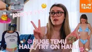 *HUGE* Temu Haul/Try on Haul! 🛍💕