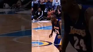 Kobe clutch 3 pointer over JR Smith#shorts