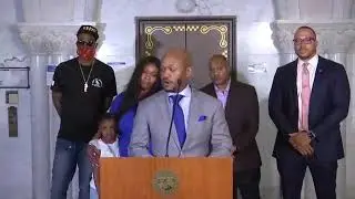 #GeorgeFloyd's family and their attorney speak.