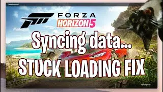 Forza Horizon 5 STUCK SYNCING DATA! 😭 HOW TO FIX! [GUIDE]