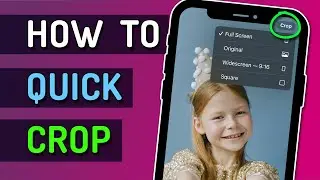 How to Crop a Photo on iPhone …REALLY QUICKLY!