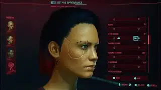Cyberpunk 2077 / Full Woman Character Creation (Censored)