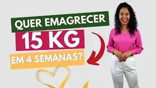 Quer emagrecer 15kg em 4 semanas na MENOPAUSA?