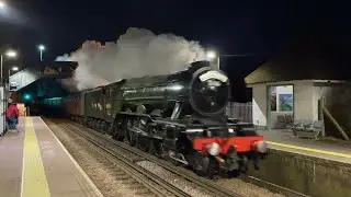 The Flying Scotsman visits Kent! 60103 passes through Penshurst - 17/3/22