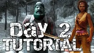 7 DAYS TO DIE PS4 tips and Gameplay Tutorial - how to day Two (2)  playthrough  - console -