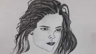 How To Draw Girl Face / Step By Step / Easy Drawing