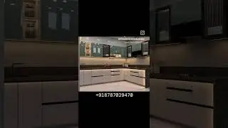#modularkitchen ,#3dmodeling #youtubeshorts #interiordesigner