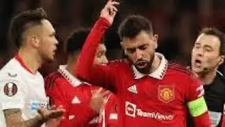 sevilla vs Manchester United Mad Moments #sevilla #manchesterunited #europa