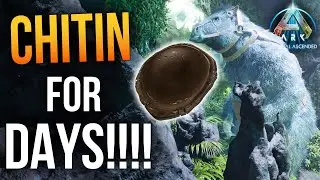 MEGATHERIUM BABIES AND CHITIN CAVE! - Ark: Survival Ascended - E14