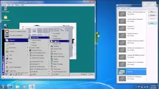 Windows NT 5.0 Server Build 1631 (Pre-Release) in Microsoft Virtual PC 2007
