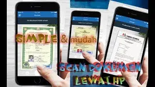 cara scan document lewat hp android