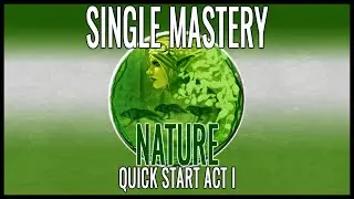 Titan Quest Nature Single Mastery - Act 1 Quickstart