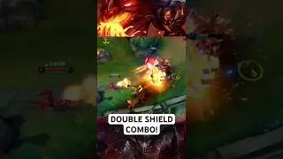 PANTHEON + BRAUM SHIELD COMBO! 😱 LEAGUE OF LEGENDS #shorts