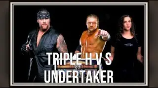 Triple H V S Undertaker