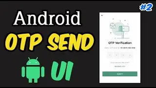 How to create OTP PIN view in Android Studio me OTP PIN screen Kaise bnaye in Hindi