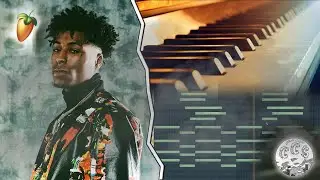 How To Make AGGRESSIVE Piano Melodies For NBA YoungBoy! | FL Studio 20 Melody Tutorial