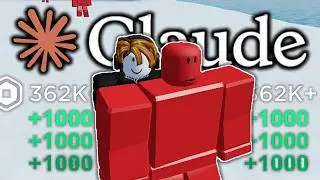 Building a Viral Roblox Game w/ ONLY AI