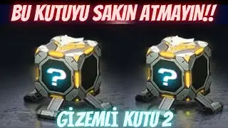 BU KUTUYU SAKIN ÇÖP DİYE ATMAYIN !! GİZEMLİ KUTU 2