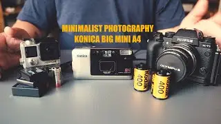 Photowalk: Minimalist Photography - Manila Bay on film with Konica Big Mini A4