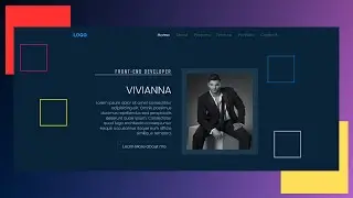 Animated Portfolio Website design in 2023 | HTML CSS | Code Ground