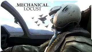 SURROUNDED BY DRONES??!!! Mechanical Locust - Arma 3 Gameplay