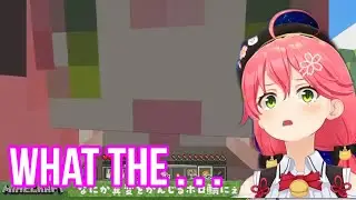 Sakura Miko Got Scared By Her Own Heads During Jungle Cruise | Minecraft [Hololive/Sub]