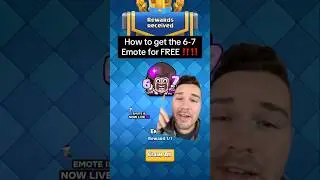 How to Unlock Secret 6-7 Emote in Clash Royale 🤫