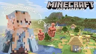 Starting a New Cozy Minecraft Survival World | Minecraft Survival Let's Play 01