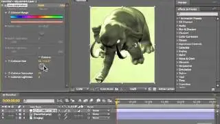 Adobe After Effects CS5 Tutorials - Compositions, Adjustment Layers Part No.5