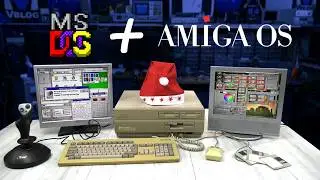 A retrocomputer within a retrocomputer - Amiga2000 with Bridgeboard A2286, shall we turn it on?