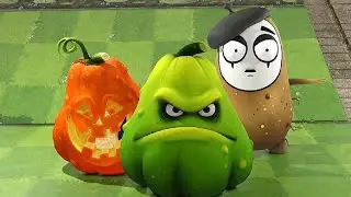Plants vs Zombies Battle of Heroes Animation 3D - Episode 1 Plant Head Zombies @cartoonfun0