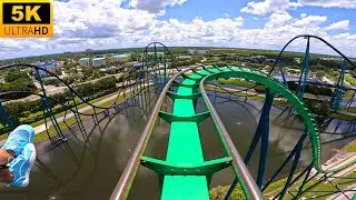 Kraken POV 5K (Highest Quality) B&M Floorless Coaster SeaWorld Orlando, FL