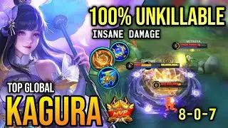 KAGURA BEST BUILD 2022 | TOP GLOBAL KAGURA GAMEPLAY | MOBILE LEGENDS✓