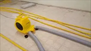 ייבוש חול במרתף לאחר הצפה  , שיקום נזקים לאחר הצפות