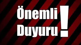 ÖNEMLİ DUYURU!!! YENİ KANAL AÇTIM!!!