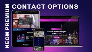 How to Use Contact Options in Neom Premium Theme For WordPress