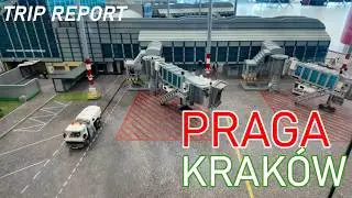 By plane from Prague to Krakow with Ryanair | Trip report | Boeing 737-800