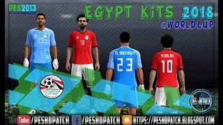 Egypt World Cup 2018 kits for PES 2013