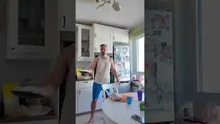 Муж и кухня. Кто оставил свинарник?