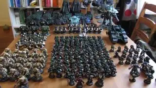 Warhammer 40k - Dark angels army showcase