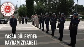 Millî Savunma Bakanı Yaşar Güler’den İncirlik’teki Mehmetçiklere Bayram Ziyareti