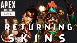 Returning Skins In The Next Store Update  | Apex Legends Saviors